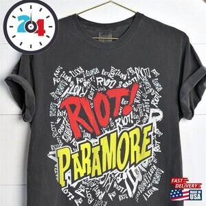 Riot Paramore Shirt This Is Why Tour   T-Shirt